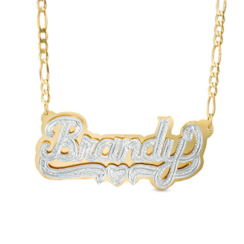 Brandy 3D Custom Name Necklace