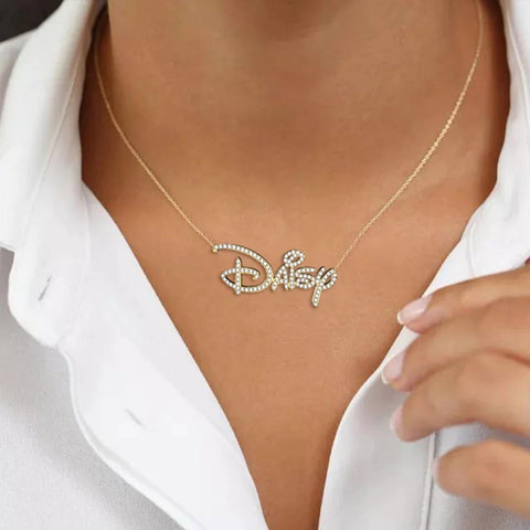 Daisy Custom Name Necklace