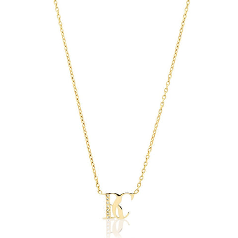 Double Initial Custom Necklace