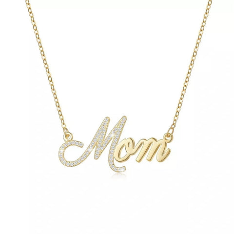 Crystal Mom Custom Necklace