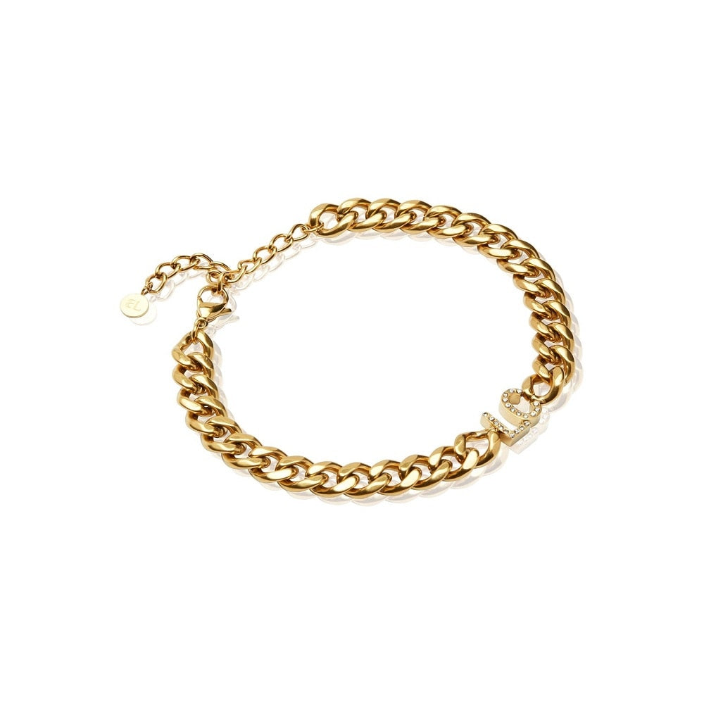 Cuban Link Custom Double Initial Bracelet