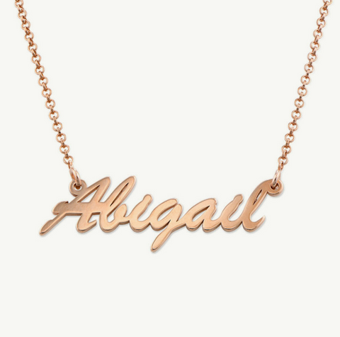 Classic Custom Name Necklace