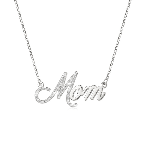 Crystal Mom Custom Necklace